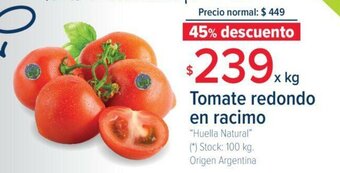 Carrefour Tomate redondo en racimo oferta