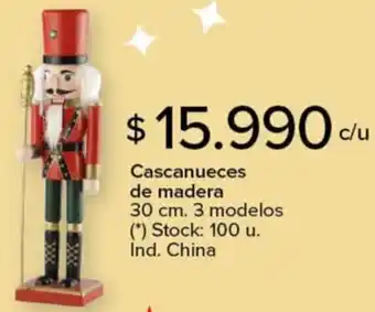 Carrefour Cascanueces de madera oferta