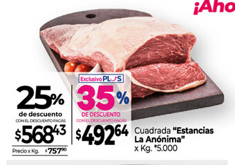 La Anonima "Estancias La Anónima" Cuadrada x kg oferta