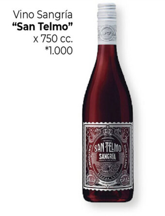 La Anonima "San Telmo" Vino Sangría x 750cc oferta
