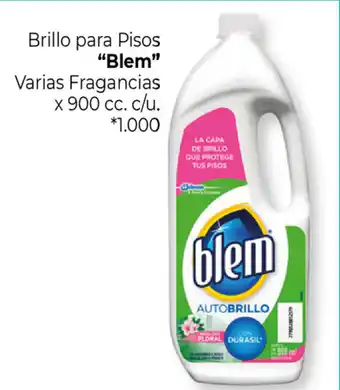 La Anonima "Blem" Brillo para Pisos Varias Fragancias x 900cc . c/u oferta