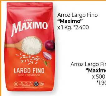 La Anonima "Maximo" Arroz Largo Fino x 1kg oferta