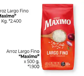 La Anonima "Maximo" Arroz Largo Fino x 500g oferta