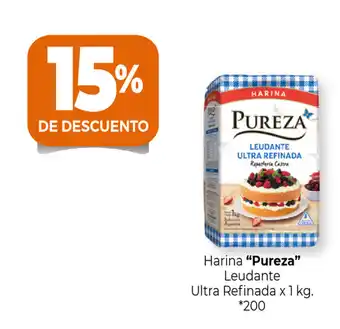 La Anonima "Pureza" Harina Leudante Ultra Refinada x 1kg oferta