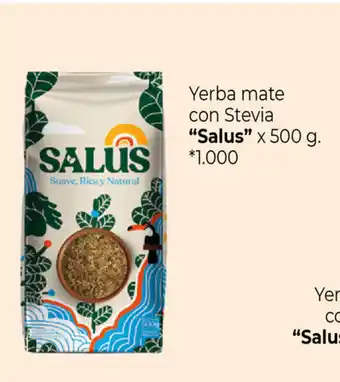 La Anonima "Salus" Yerba mate con Stevia x 500g oferta