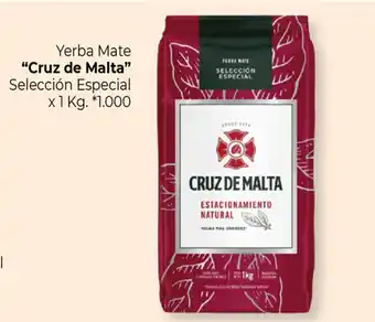 La Anonima "Cruz de Malta" Yerba Mate Selección Especial x 1Kg oferta
