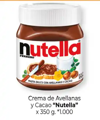 La Anonima "Nutella" Crema de Avellanas y Cacao x 350g oferta