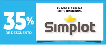 La Anonima Simplot En Todas Las Papas Corte Tradicional oferta