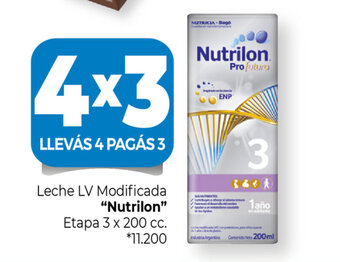 La Anonima "Nutrilon" Leche LV Modificada Etapa 3 x 200cc oferta