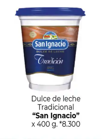La Anonima "San Ignacio" Dulce de leche Tradicional x 400g oferta
