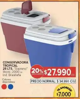 Carrefour Soprano conservadora tropical oferta