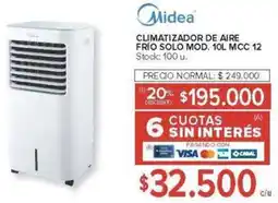 Carrefour Midea climatizador de aire frio solo oferta