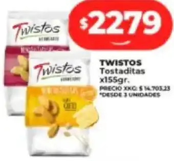 Supermayorista Vital TWISTOS tostaditas oferta