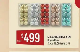 Walmart Set x 20 globos x 4 cm oferta