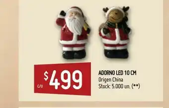 Walmart Adorno led 10 cm oferta