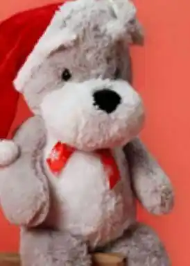 Walmart Perro navidad 80 cm oferta