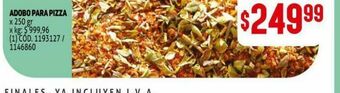 Makro Adobo para pizza oferta