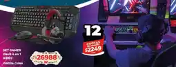Supermayorista Vital Set gamer havit 4 en 1 KB102 oferta
