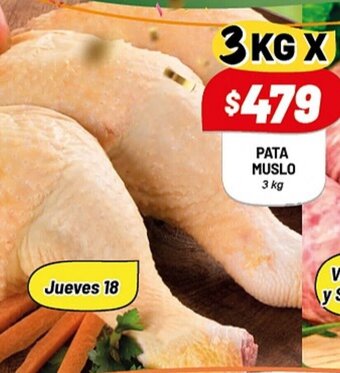 Almacor Pata Muslo 3kg oferta