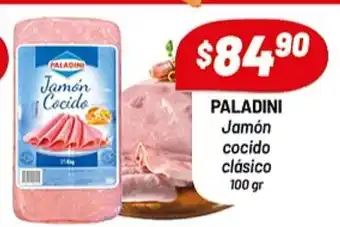 Almacor Paladini Jamón Cocido clásico x 100g oferta