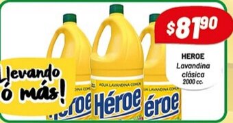 Almacor Heroe Lavandina clásica 2000cc oferta