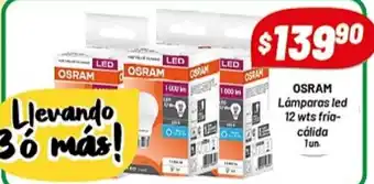 Almacor Osram Lámpara led 12wts friocálida 1un oferta