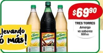 Almacor Tres Torres Amargo vs sabores 1500cc oferta