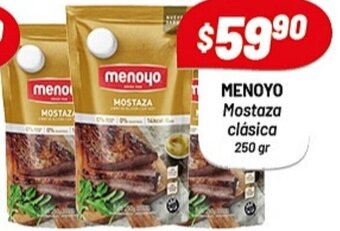 Almacor Menoyo Mostaza clásica x 250gr oferta