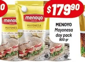 Almacor Menoyo Mayonesa doy pack 900gr oferta
