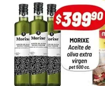 Almacor Morixe Aceite de oliva extra virgen pet 500cc oferta