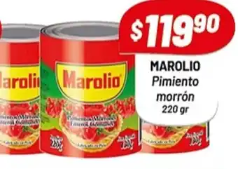 Almacor Marolio Pimiento morrón 220gr oferta