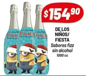 Almacor De Los Niños/Fiesta Sabores Fizz sin alcohol 1000cc oferta