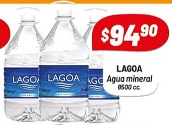 Almacor Lagoa Agua mineral 6500cc oferta