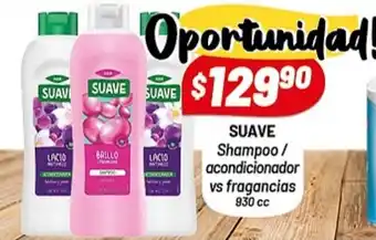 Almacor Suave Shampoo/acondicionador vs fragancias 930cc oferta