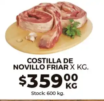 Supermercados Tadicor Costilla De Novillo Friar xkg oferta