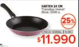 Carrefour Carrefour home sarten oferta