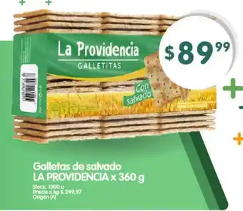 Supermercados Buenos Días La Providencia Galletas de salvado x 360g oferta