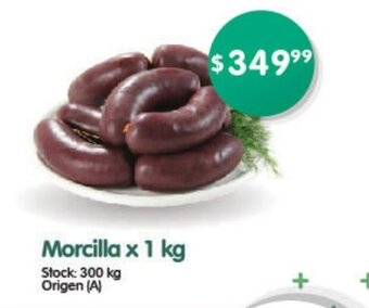 Supermercados Buenos Días Morcilla x 1kg oferta