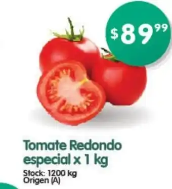 Supermercados Buenos Días Tomate Redondo especial x 1kg oferta