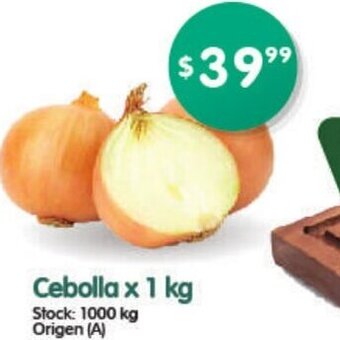 Supermercados Buenos Días Cebolla x 1kg oferta