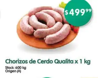 Supermercados Buenos Días Chorizos de Cerdo Qualita x 1kg oferta