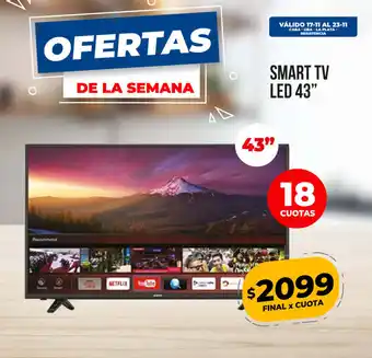 Supermayorista Vital Smart TV LED 43" oferta