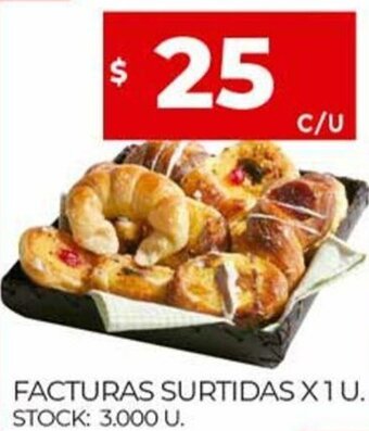 Supermercados DIA Facturas Surtidas x 1 U. oferta