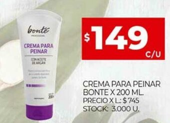 Supermercados DIA Crema Para Peinar Bonte x 200 ml oferta