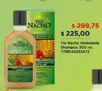 Supermercados DIA Tío Nacho Herbolaria Shampoo 200 ml. oferta
