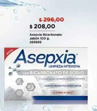 Supermercados DIA Asepxia Bicarbonato Jabón 100 g. oferta