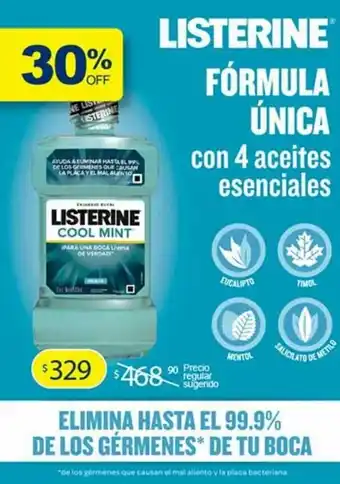 Supermercados DIA Listerine Fórmula Única oferta