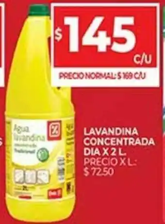 Supermercados DIA Lavandina Concentrada Dia x 2 L. oferta