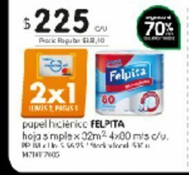 Jumbo Papel higiénico felpita oferta