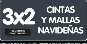 Jumbo Cintas y mallas navideñas oferta